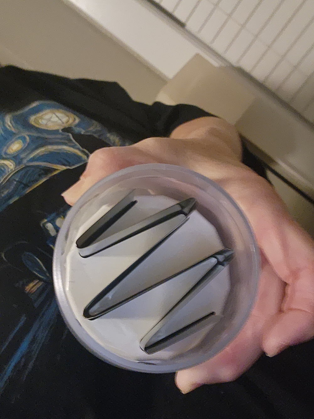 Pampered Chef Manual Food Chopper - White & Gray - Picture 5 of 9